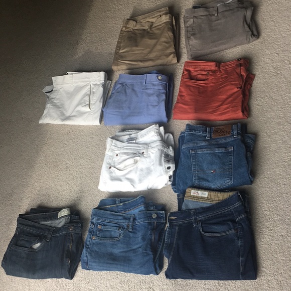 Men’s Bundle ::::: 5 Jeans + 5 Pants